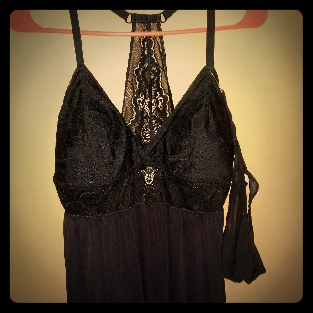 Auden black babydoll set
